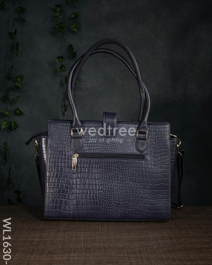 Leather Bag With Flip Lock - Wl1630 Handbags