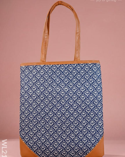 Multi Designed Hand Bags - WL2186 - Printed Fabric Bags