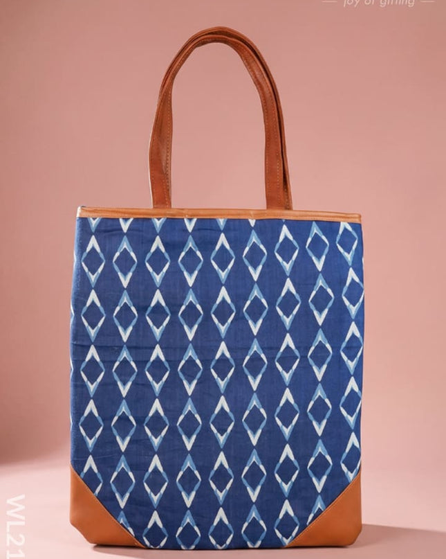 Multi Designed Hand Bags - WL2186 - Printed Fabric Bags
