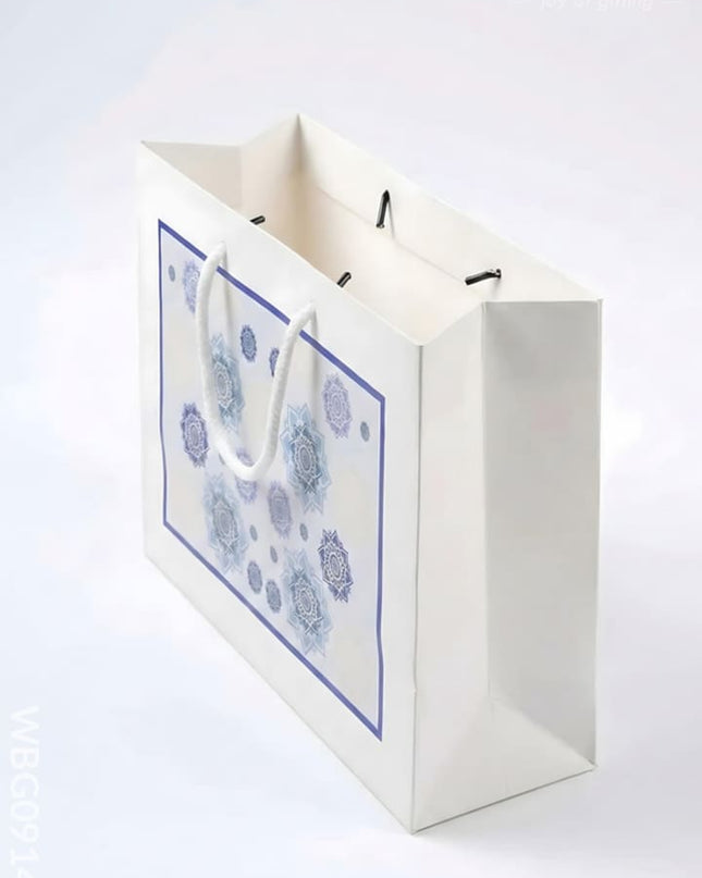 Multi Designed Paper Bags - Mandala Print - WBG0914-1 - Paper Bags