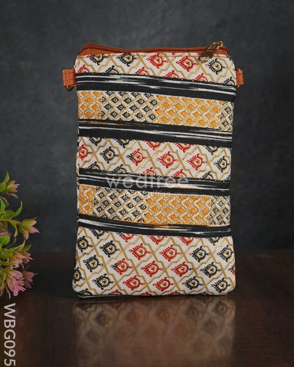 Multi Designed Sling Bag - Wbg0959 Clutches & Purses