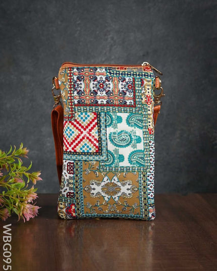 Multi Designed Sling Bag - Wbg0959 Clutches & Purses