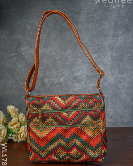 Mixed Print Sling Bag - Wl1781 Bags
