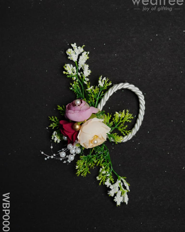 Multicolour 3 Flowers With Round Rope - Wbp0009 Packaging