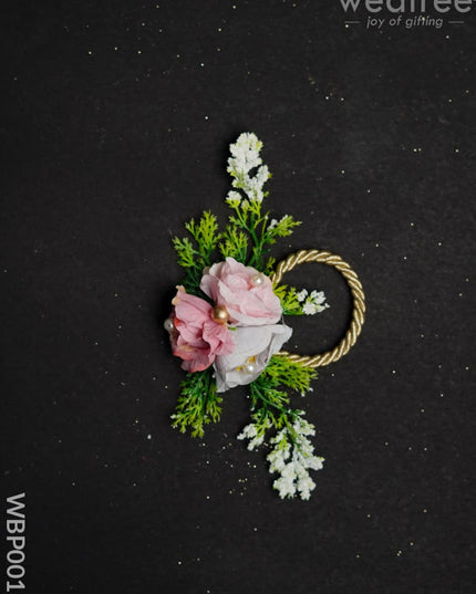 Multicolour Flowers With Rope & Beads - Wbp0013 Packaging