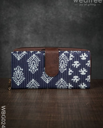 Multidesigned Handy Pouch With Clasp Lock For Ladies - Medium Wbg0248 Clutches & Purses