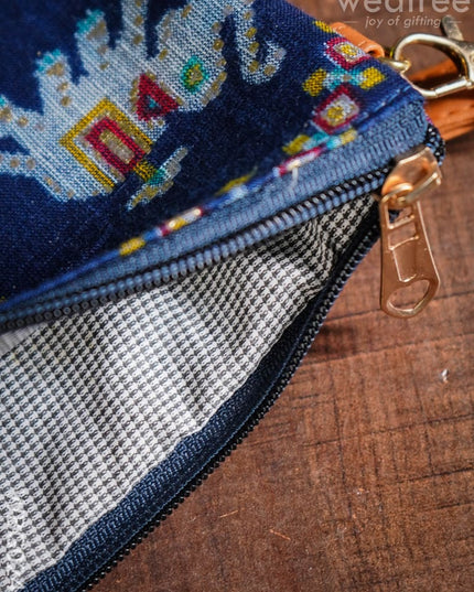 Multidesigned Handy Pouch With Zipper -Small - Wbg0249 Clutches & Purses