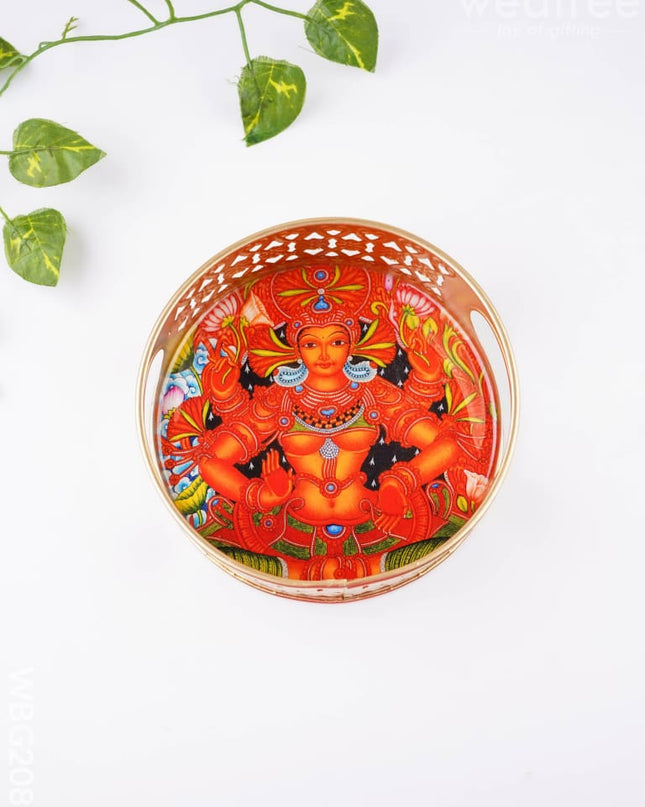 Mural Printed Tray - 6 inch - WBG2087 - Trays & Plates RG