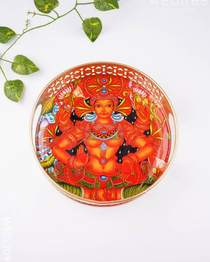 Mural Printed Tray - 8 inch - WBG2092 - Trays & Plates RG