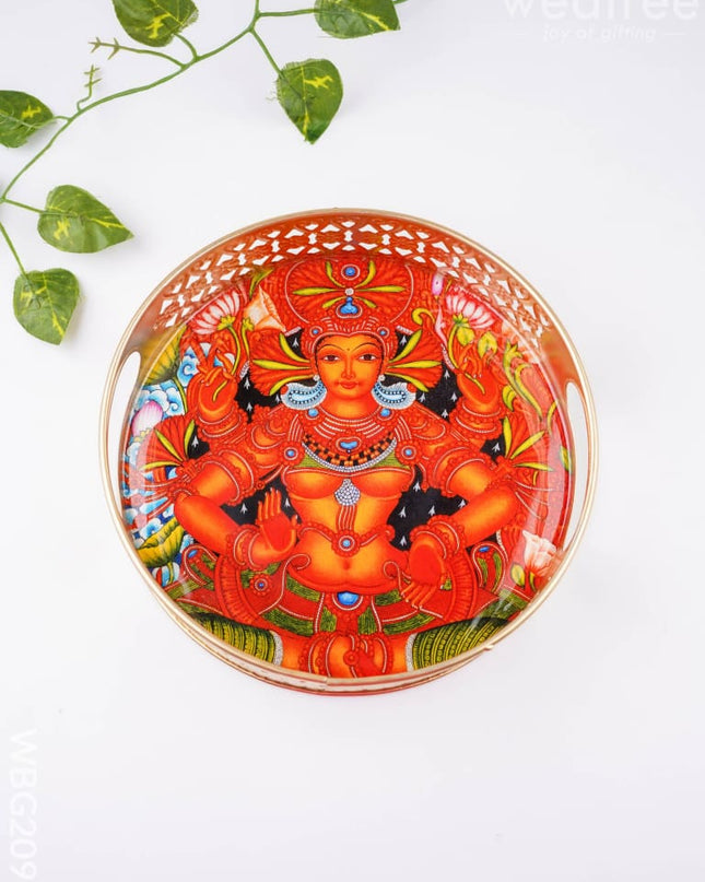 Mural Printed Tray - 8 inch - WBG2092 - Trays & Plates RG