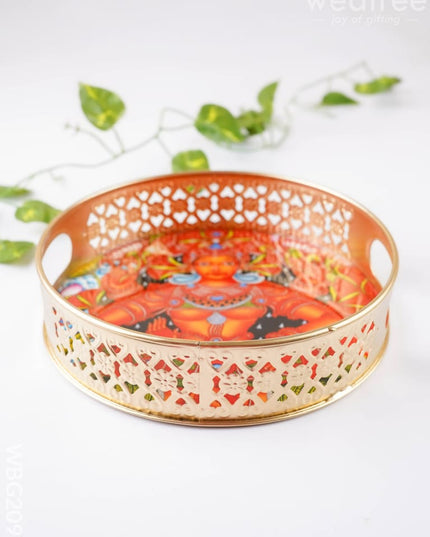 Mural Printed Tray - 8 inch - WBG2092 - Trays & Plates RG