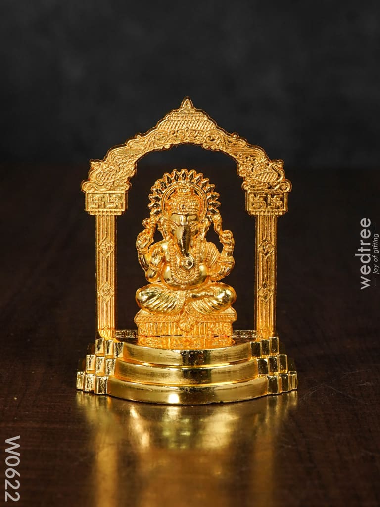 Murthi - Ganesha In Frame W0622 Divine Figurines