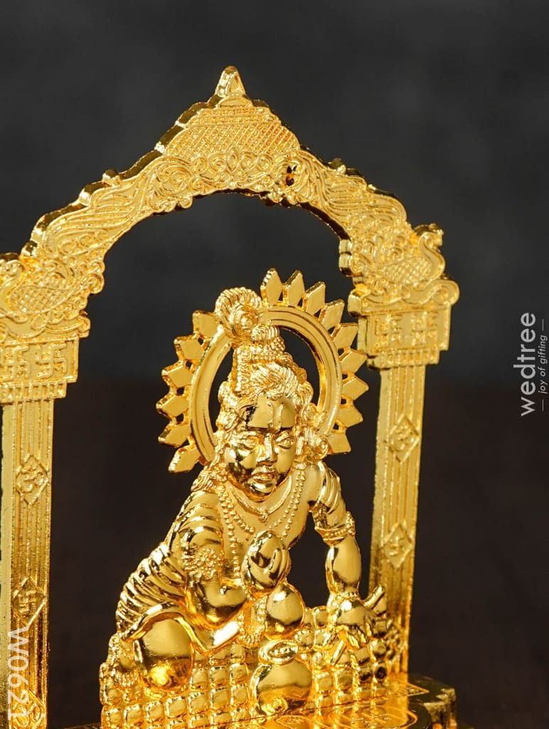Murthi - Laddu Gopal In Frame W0621 Divine Figurines
