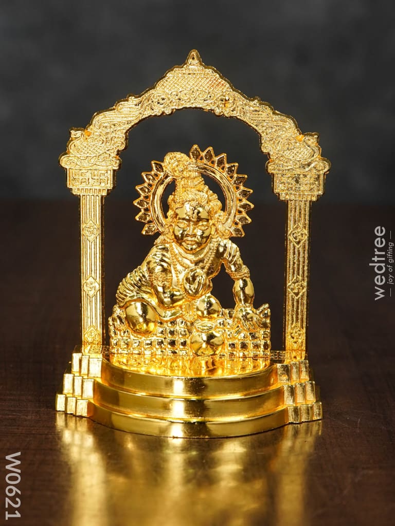 Murthi - Laddu Gopal In Frame W0621 Divine Figurines