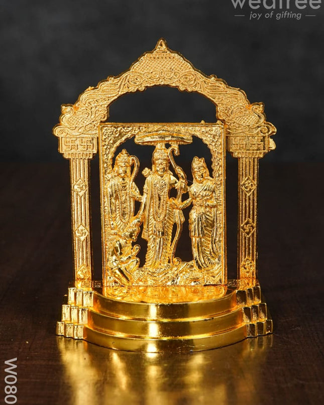 Murthi - Ram Darbar In Frame Medium W0801 Divine Figurines