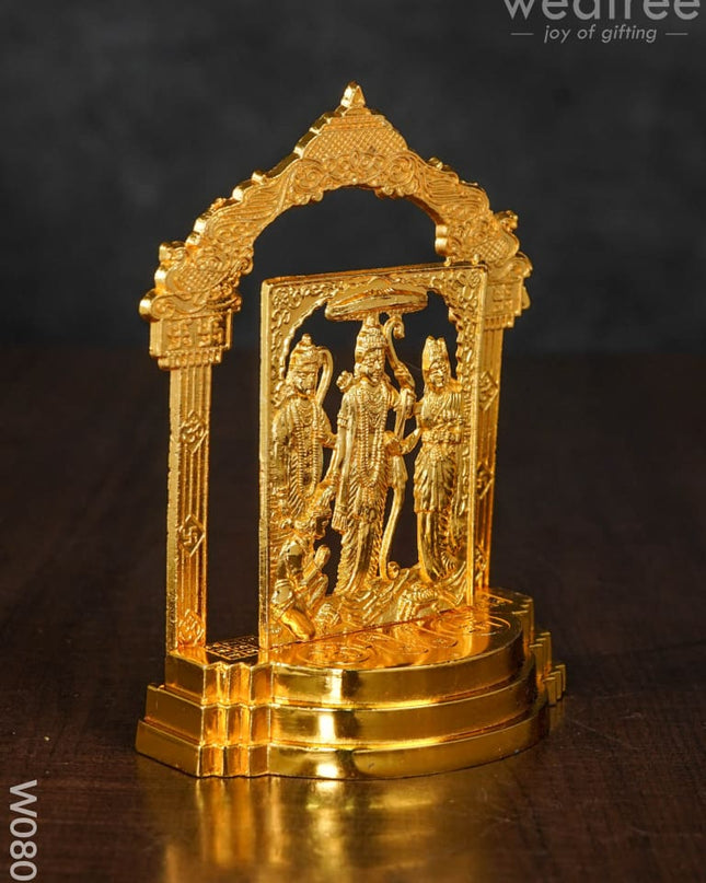 Murthi - Ram Darbar In Frame Medium W0801 Divine Figurines