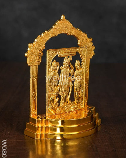 Murthi - Ram Darbar In Frame Medium W0801 Divine Figurines