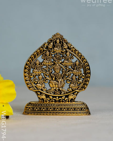 Murti - Ashtalakshmi - Gold Antique Finish - 3 inch - WBG1794-1 - Murti - RG