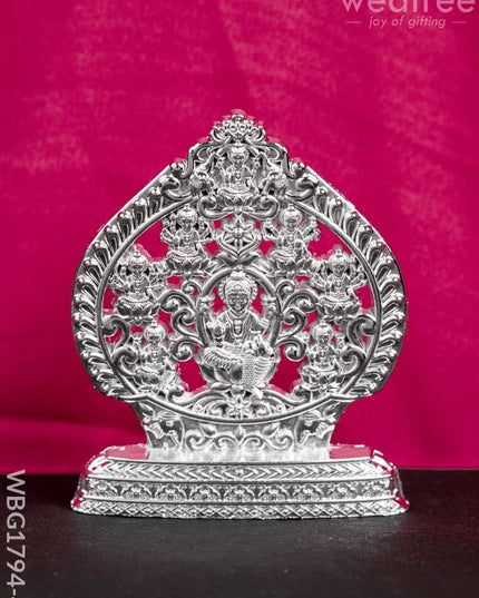 Murti - Ashtalakshmi - Silver Finish - 3 inch - WBG1794-4 - Murti - RG