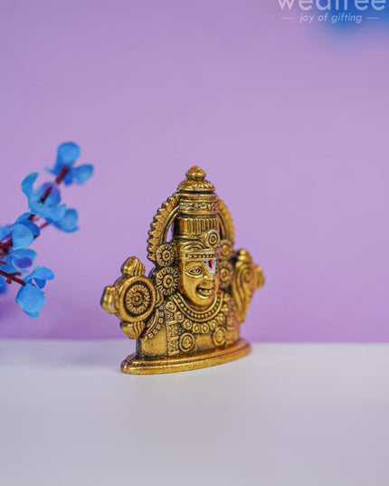 Zinc Alloy Balaji Idol - Wbg1296 Murti Rg
