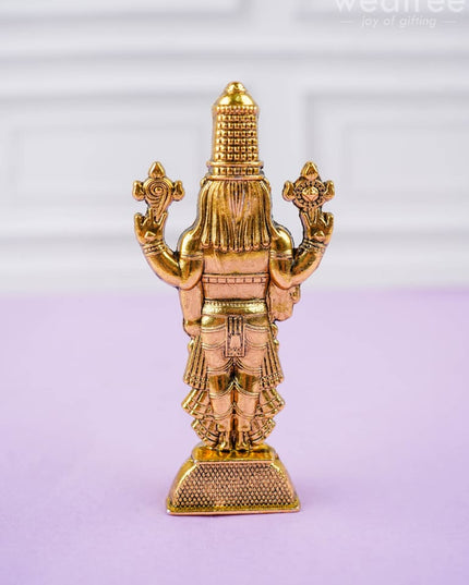 Murti - Gold Antique Tirupati Balaji Idol - WBG1420 - Murti - RG