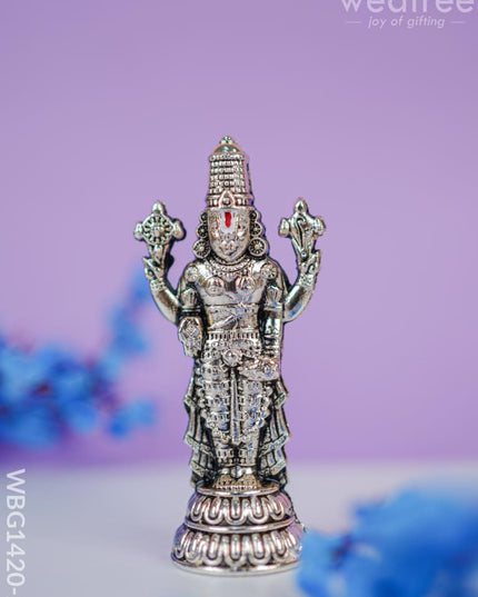 Zinc Alloy Gold Antique Tirupati Balaji Idol - Wbg1420 Silver Murti Rg