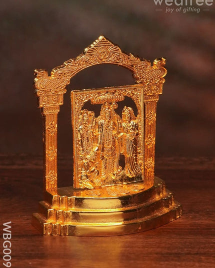 Murthi - Ram Darbar -Small Wbg0098 Divine Return Gifts
