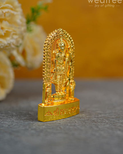 Murti - Ram Lalla Gold Finish Wbg1396 Rg
