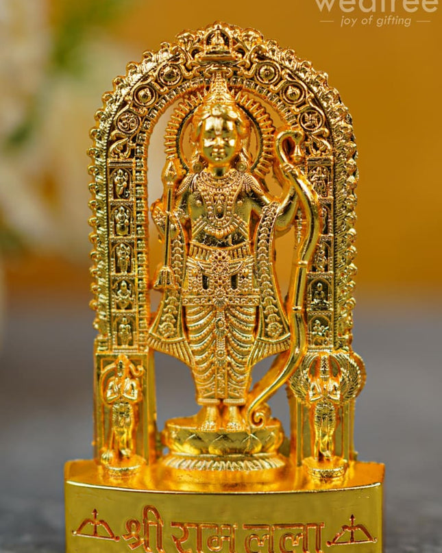 Murti - Ram Lalla Gold Finish Wbg1396 Rg