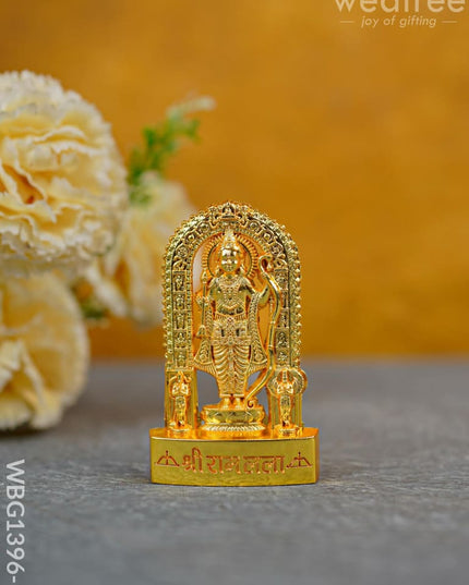 Murti - Ram Lalla Gold Finish Wbg1396 Small Rg