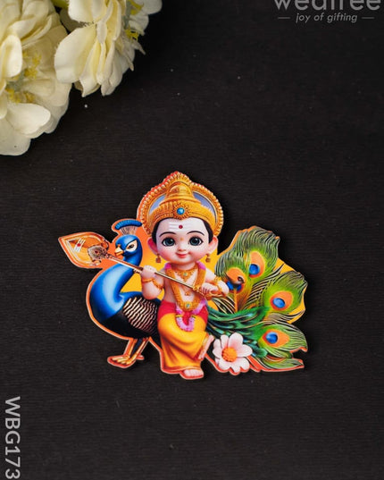 Murugan Fridge Magnet - WBG1732 - Fridge Magnet RG