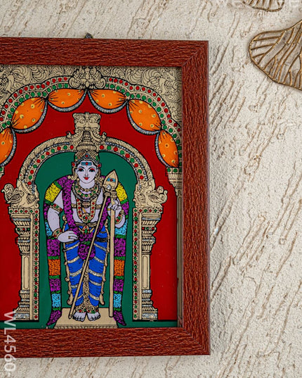Murugan Glass Reverse Painting Frame - 8 x 6 inch - WL4560-5 - Frames