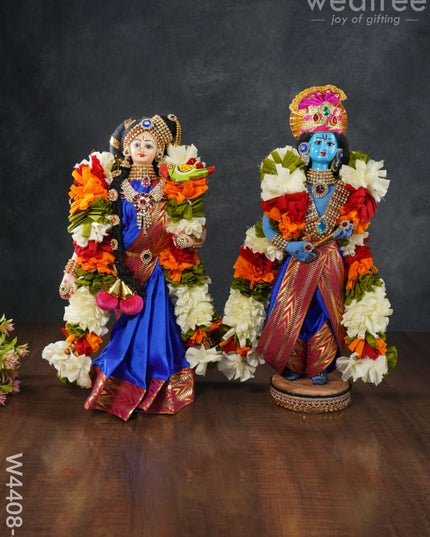 Nalangu Doll - Andal Krishna -15 Inch W4408-4 Wedding Essentials