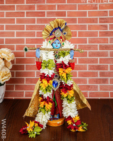 Nalangu Doll - Andal Krishna -15 inch - W4408-4 - Dolls