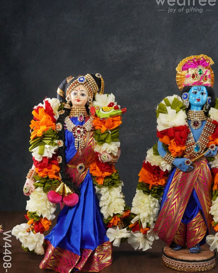 Nalangu Doll - Andal Krishna -15 Inch W4408-4 Wedding Essentials