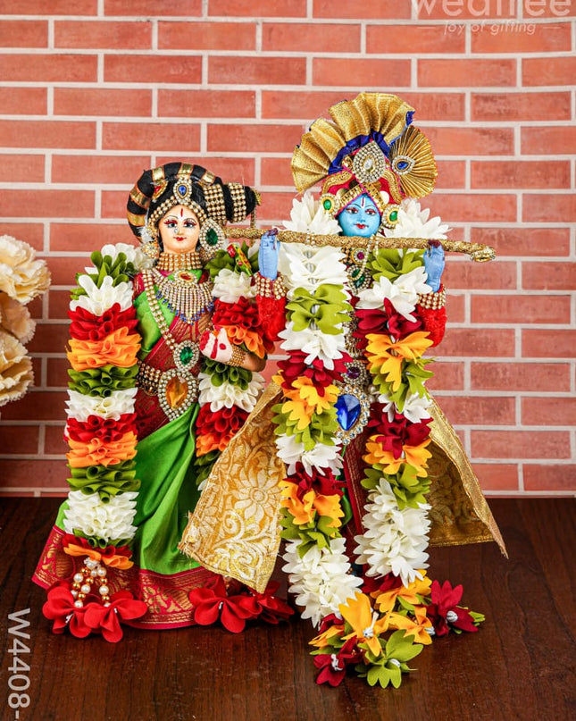 Nalangu Doll - Andal Krishna -15 inch - W4408-4 - Dolls
