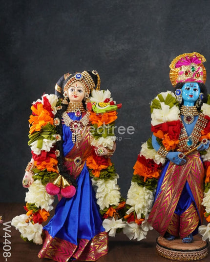 Nalangu Doll - Andal Krishna -15 Inch W4408-4 Wedding Essentials