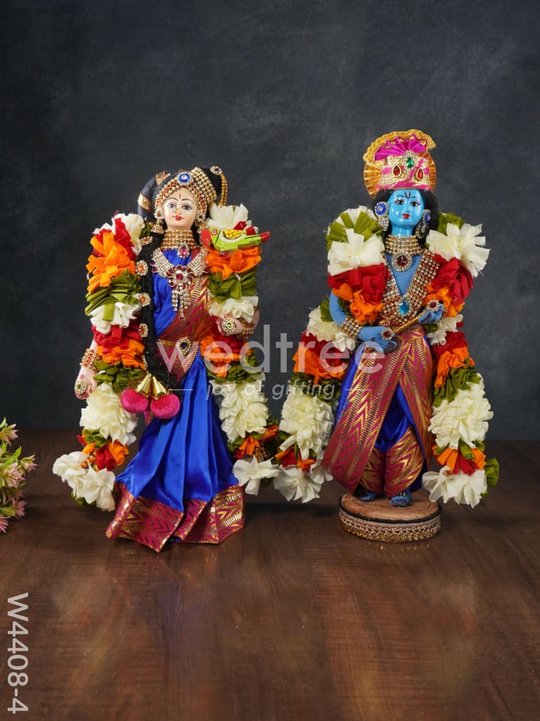 Nalangu Doll - Andal Krishna -15 Inch W4408-4 Wedding Essentials