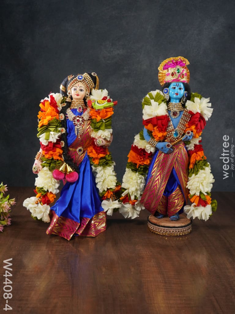Nalangu Doll - Andal Krishna -15 Inch W4408-4 Wedding Essentials