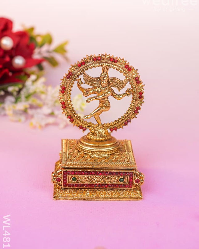 Nataraja Kumkum Holder - Wl4811 Metal Rg