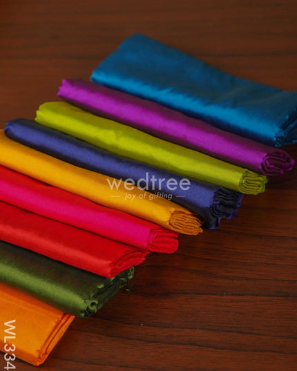 Silk Cotton Blouse Bit Pack Of 9 -Wl3342