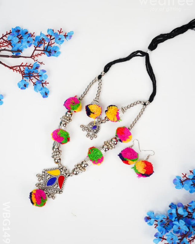 Necklace With Earrings - Wbg1495 Kids Return Gifts