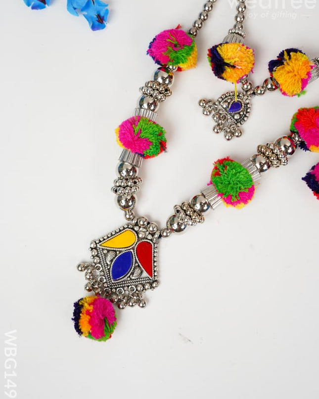 Necklace With Earrings - Wbg1495 Kids Return Gifts