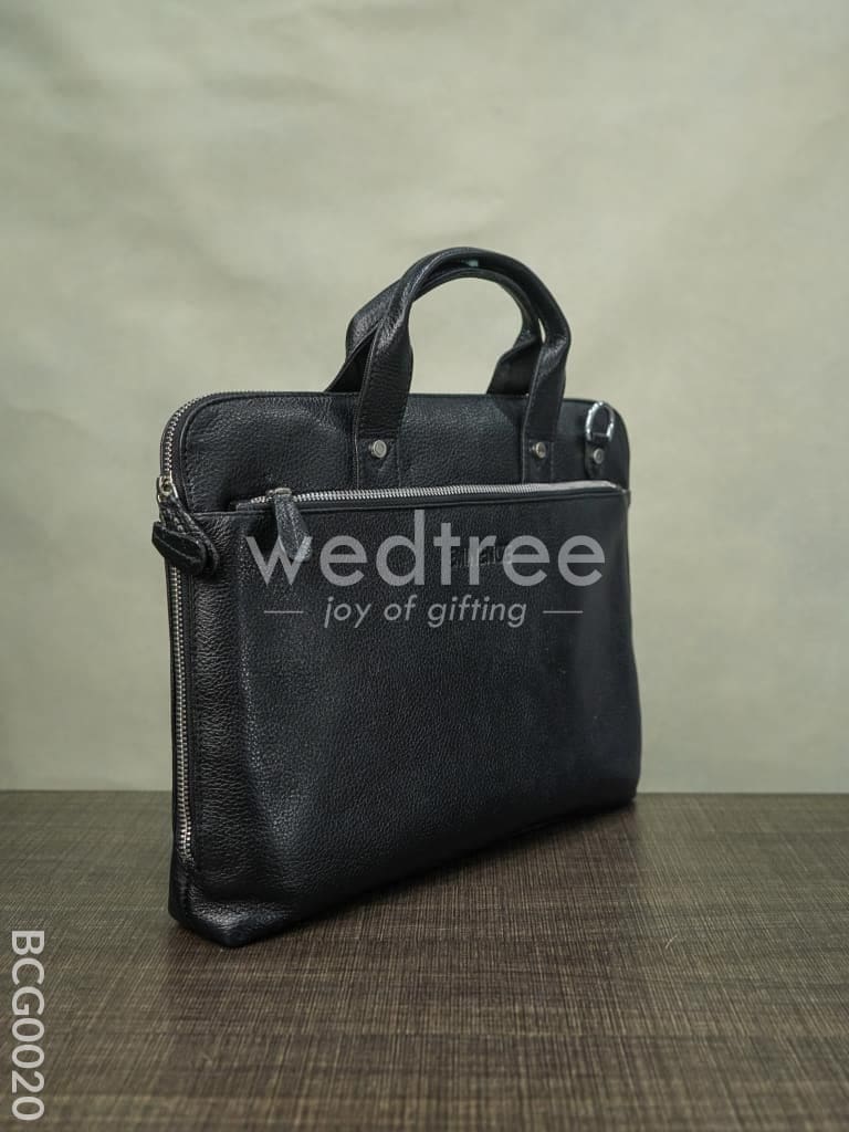 Nickle Chain Laptop Bag - Black Bcg0020 Branding