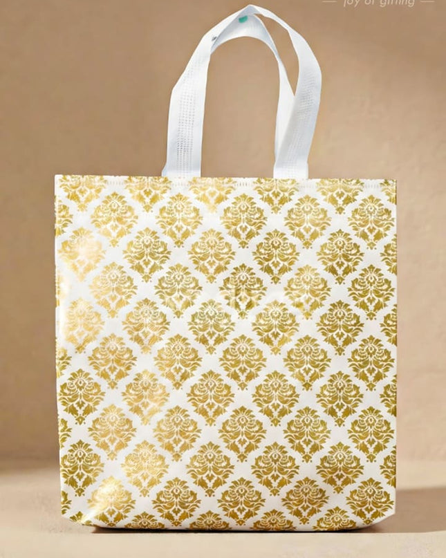 Non Woven Floral Printed Bag - WBG0738 - Non-Woven Bags
