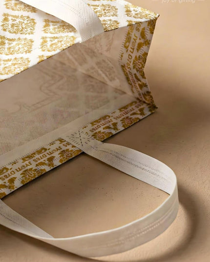 Non Woven Floral Printed Bag - WBG0738 - Non-Woven Bags