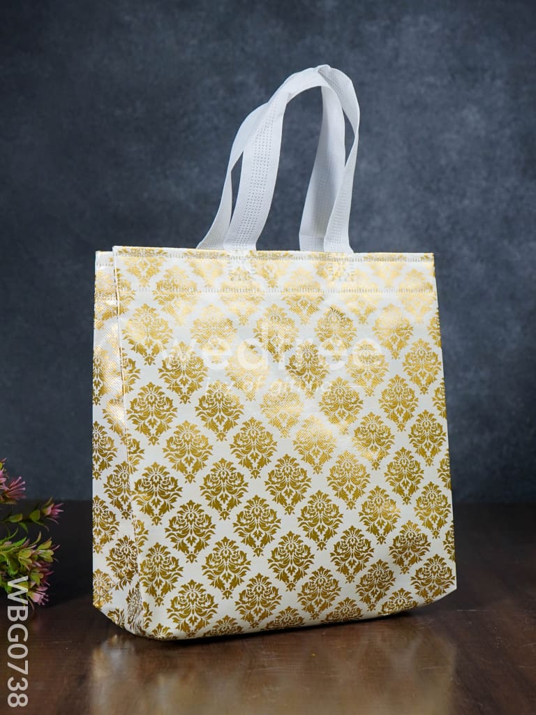 Non Woven Floral Printed Bag - Wbg0738 Shopping Bags