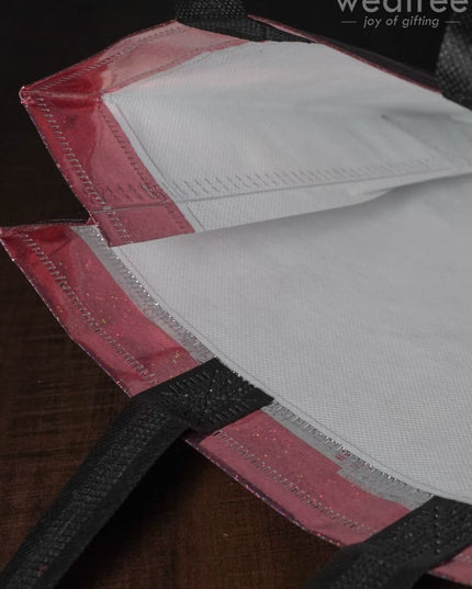 Non Woven Glitter Bag - WBG0460 - Non-Woven Bags