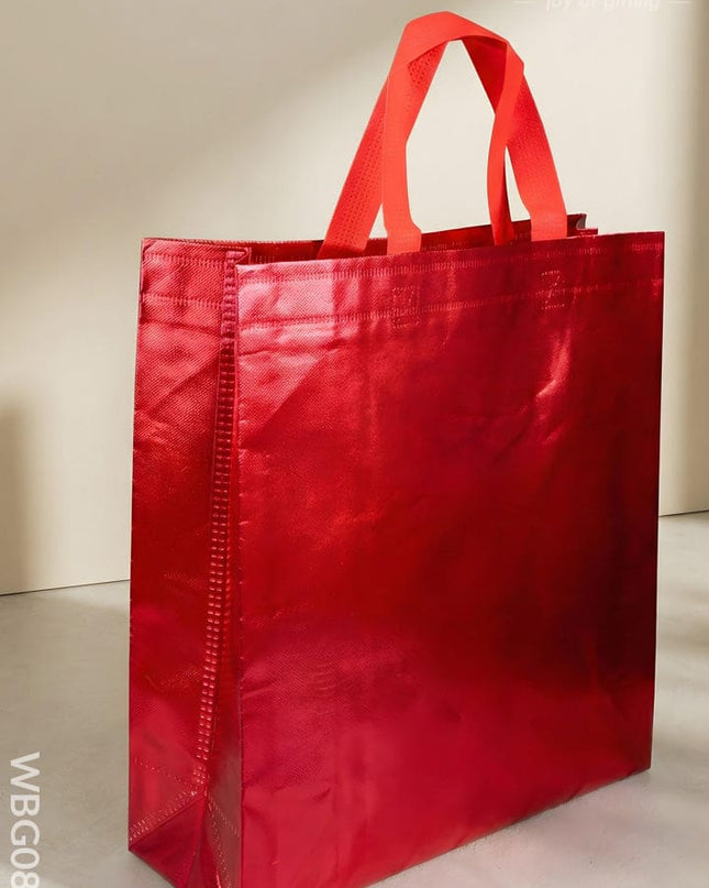 Non Woven Metallic Laminated Bag - 15 inch - WBG0863 - Non-Woven Bags