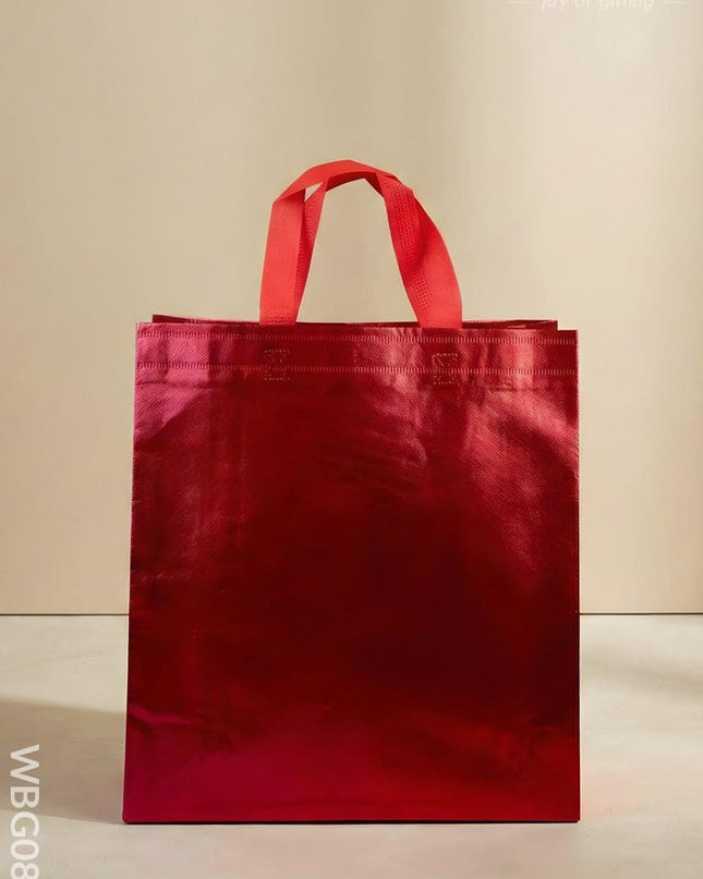 Non Woven Metallic Laminated Bag - 15 inch - WBG0863 - Non-Woven Bags